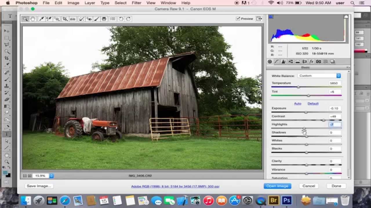 photoshop to edit pictures in mac